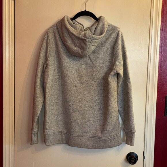 Women's Carhartt Relaxed Fit Heathered Gray Hoodie Large - Picture 3 of 5